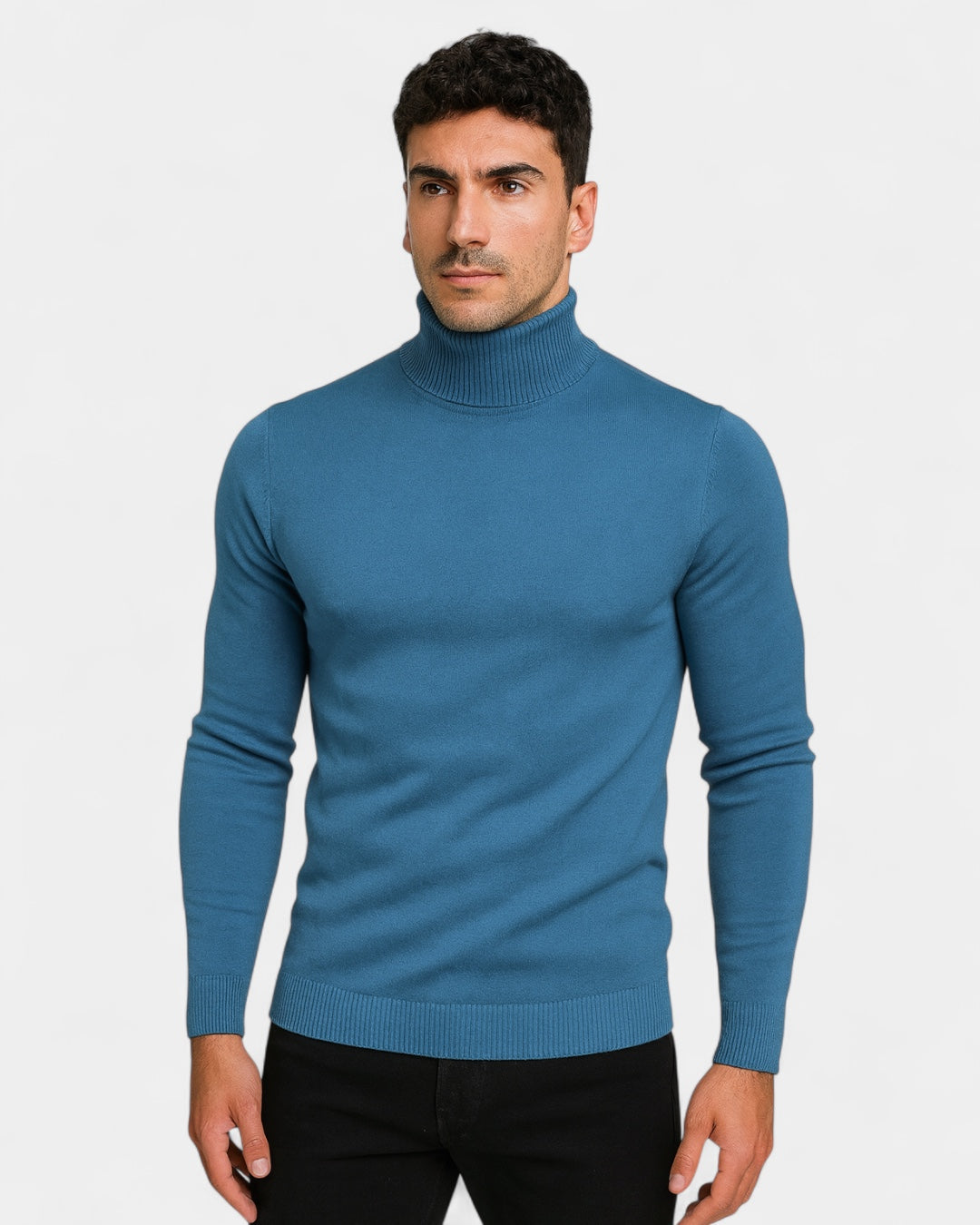 Aurazio Maglione Dolcevita Uomo a Costine