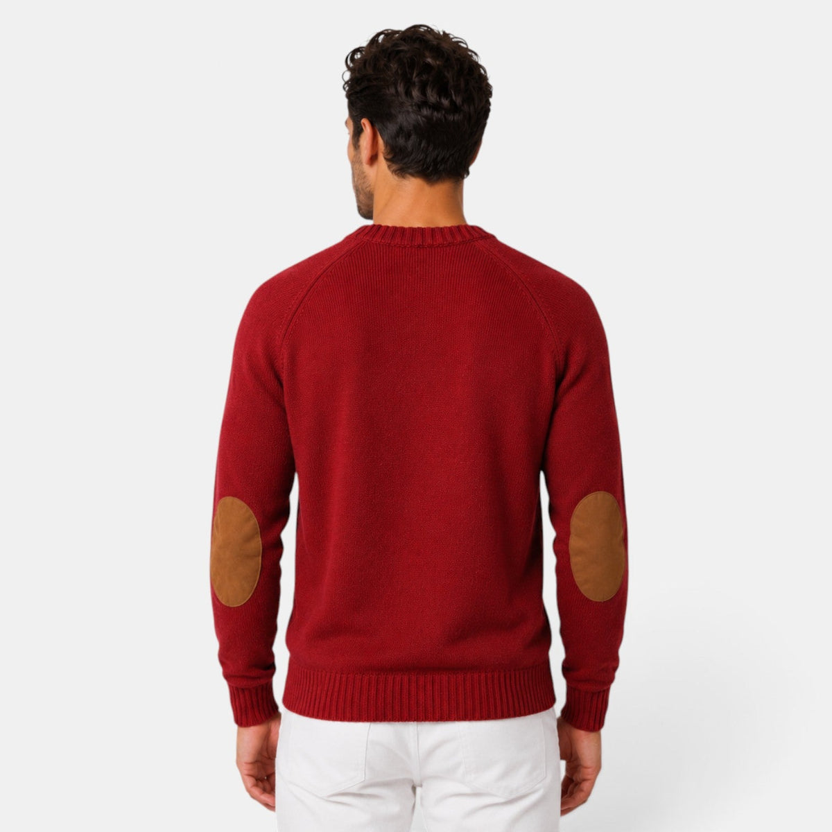 Maglione Uomo Slim Fit Girocollo in Maglia Elegante