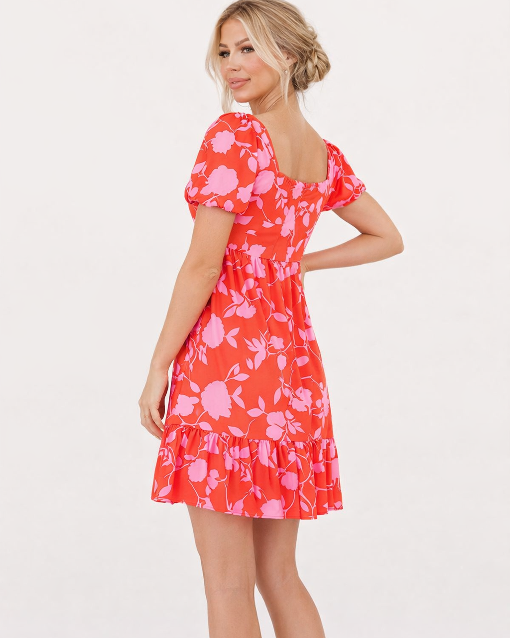 Vestito Donna Floreale Primaverile Leggero Femminile