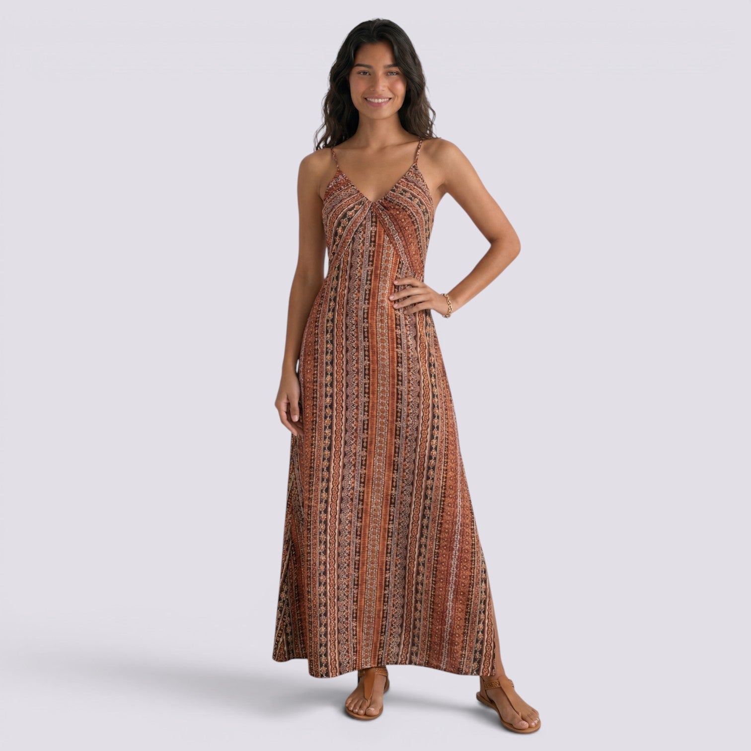 Abito Lungo Donna Maxi Boho Estivo Schiena Aperta