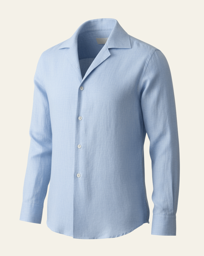 Aurazio Camicia di Lino da Uomo
