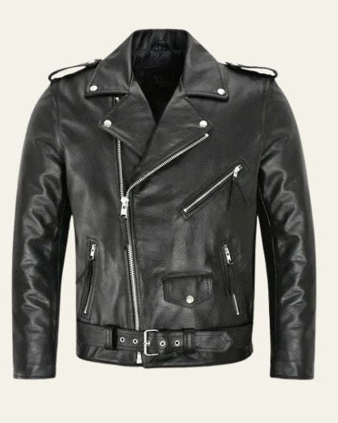 Aurazio Giacca in Pelle Vegana Moderna da Uomo