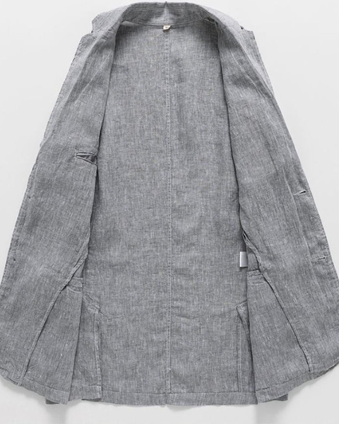 Aurazio Giacca Sartoriale in Tessuto Leggero da Uomo