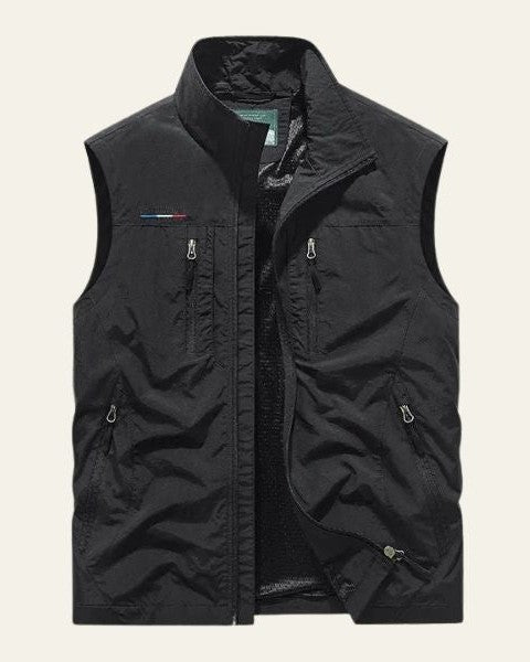 Aurazio Gilet Cargo Da Uomo Senza Maniche