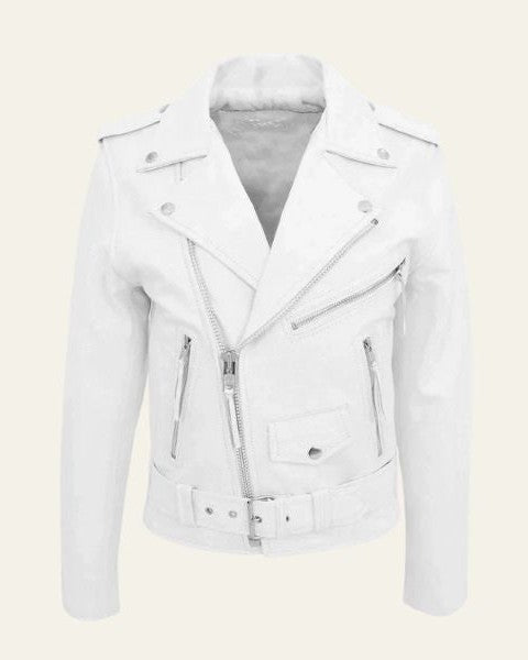 Aurazio Giacca in Pelle Vegana Moderna da Uomo