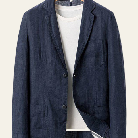 Aurazio Giacca Sartoriale in Tessuto Leggero da Uomo