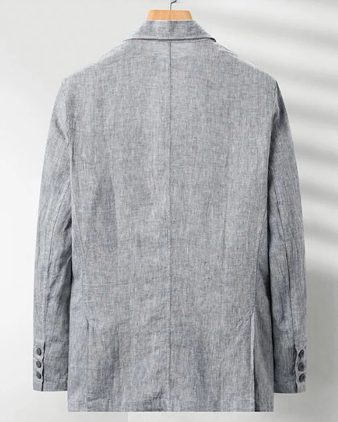 Aurazio Giacca Sartoriale in Tessuto Leggero da Uomo