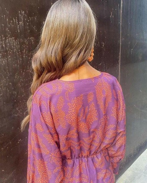 Aurazio Vestito Fluido Elegante da Donna