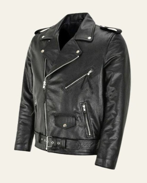 Aurazio Giacca in Pelle Vegana Moderna da Uomo