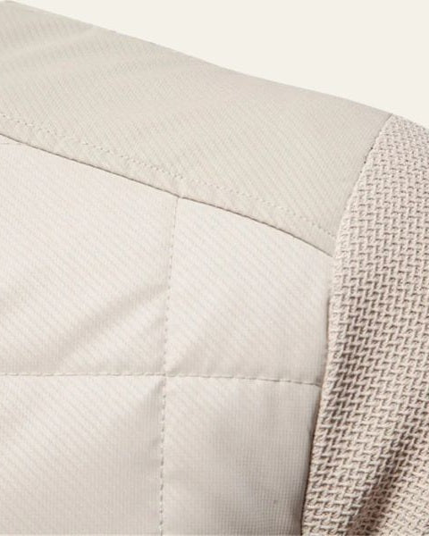 Aurazio Giacca Trapuntata Con Zip Da Uomo