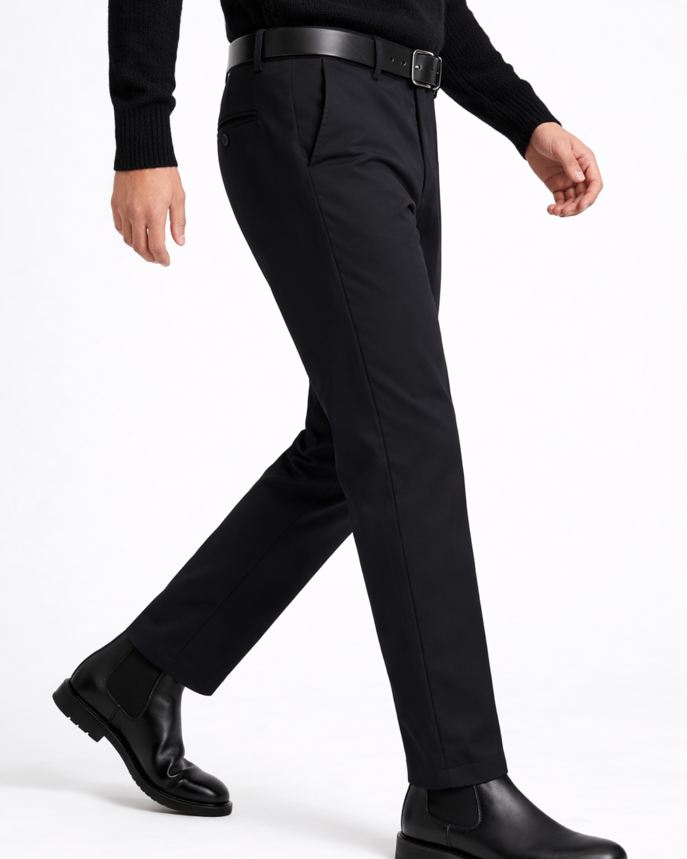 Aurazio Pantaloni Stretch Su Misura Per Uomo