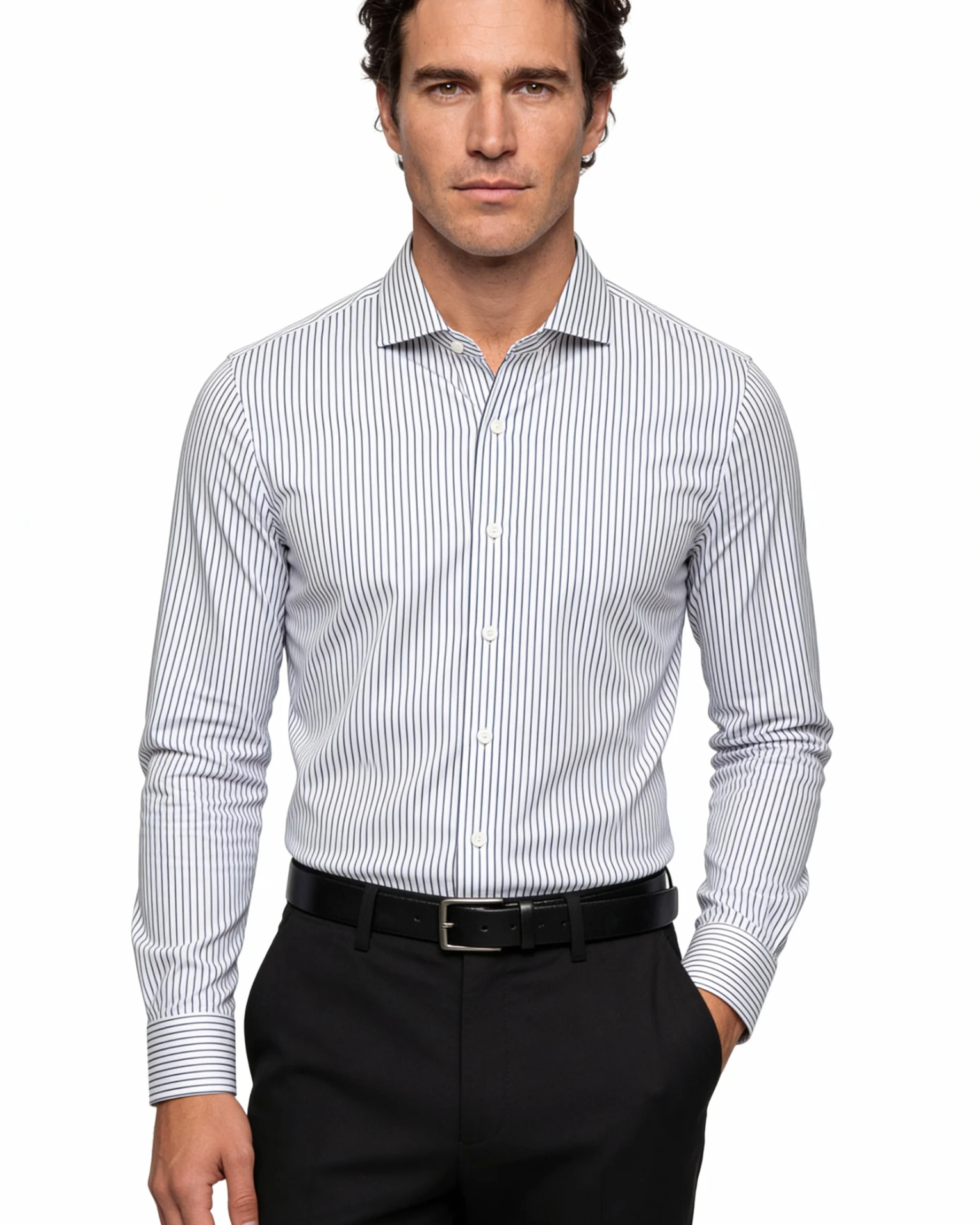 Aurazio Camicia di modal elegante da uomo