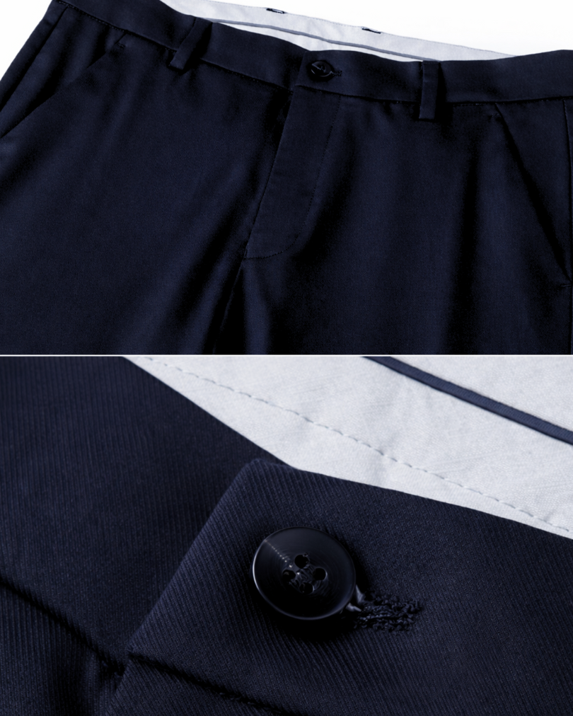 Aurazio Pantaloni Sartoriali Elasticizzati da uomo