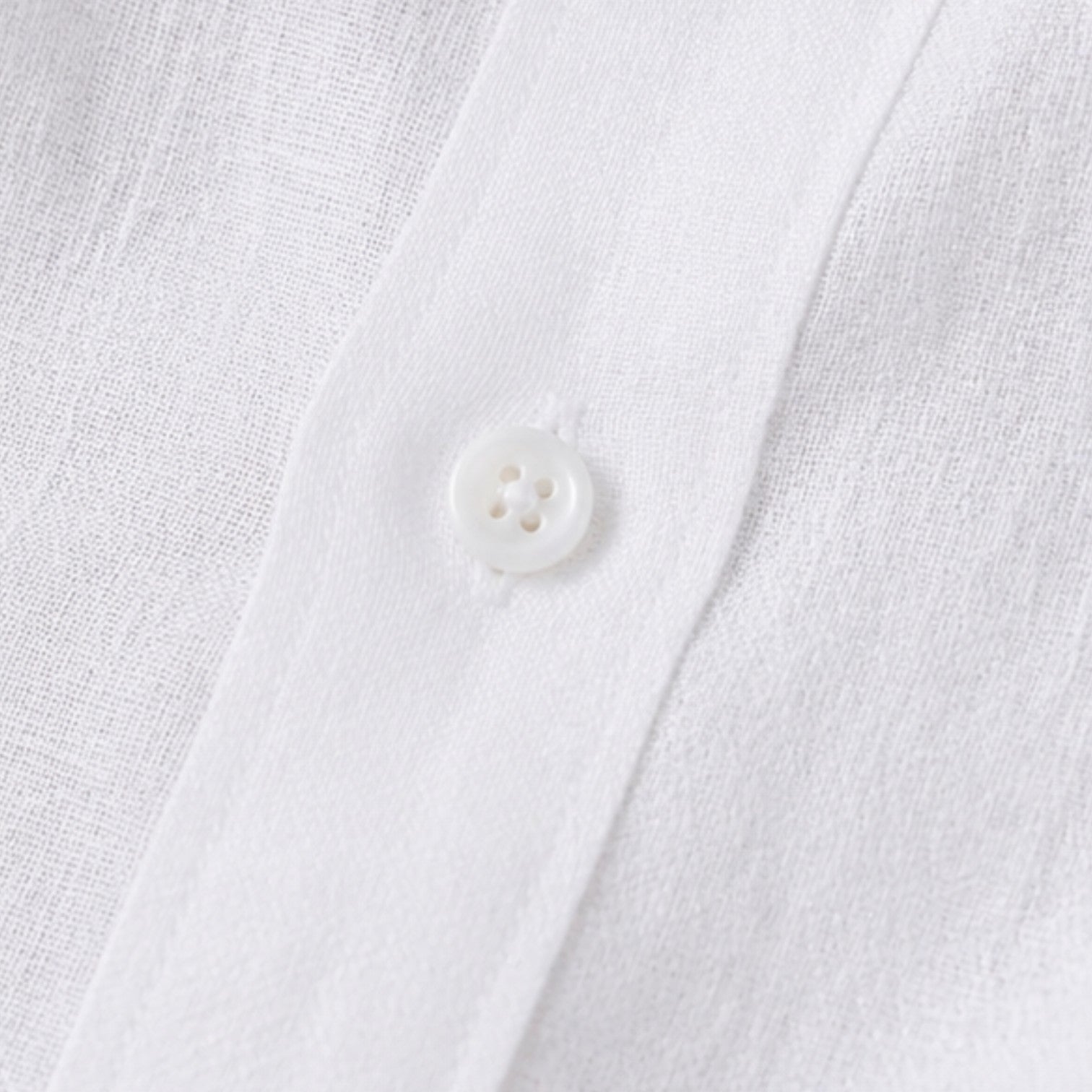 Camicia Lino Uomo Manica Corta Traspirante Classica Estiva