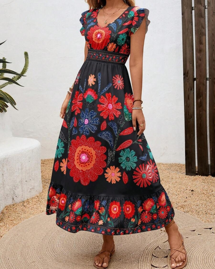 Aurazio Vestito Midi per Donna