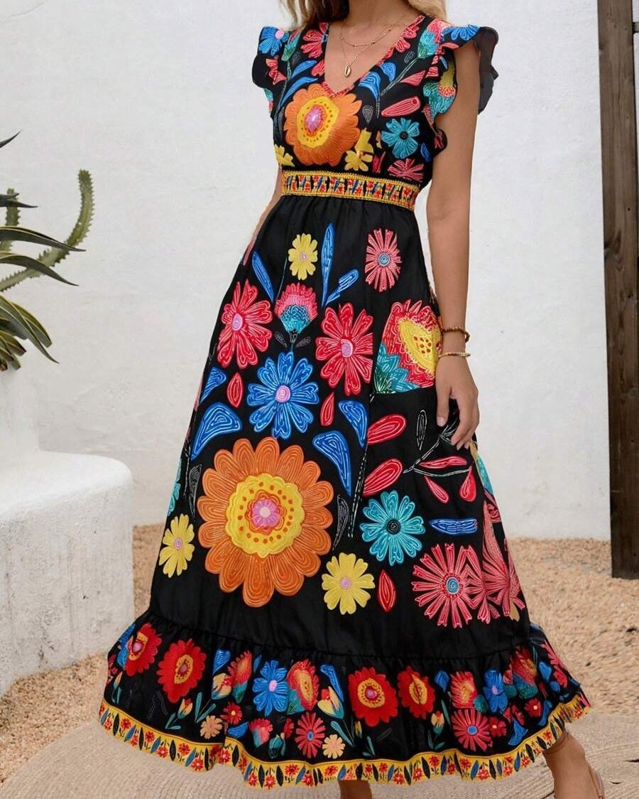 Aurazio Vestito Midi per Donna