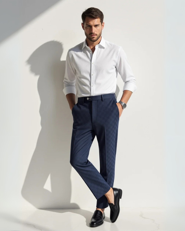 Aurazio Pantaloni Su Misura Da Uomo Eleganti