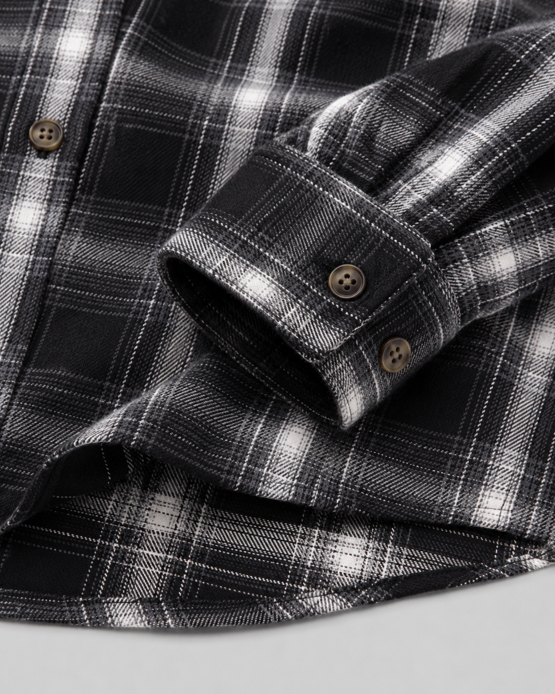 Giacca Camicia Uomo a Quadri con Cappuccio Rilassata