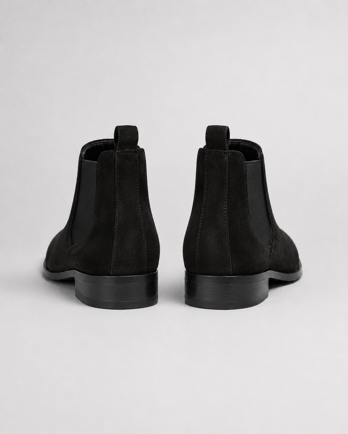 Stivaletti Chelsea Uomo Effetto Camoscio Slip-On