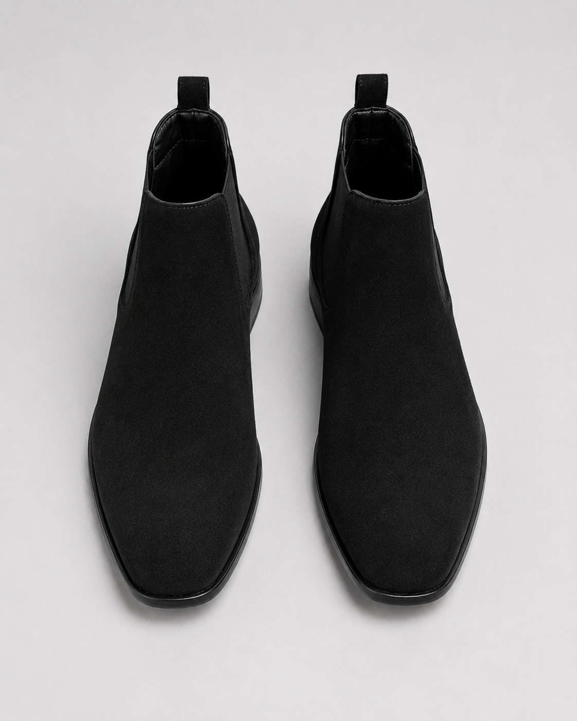 Stivaletti Chelsea Uomo Effetto Camoscio Slip-On