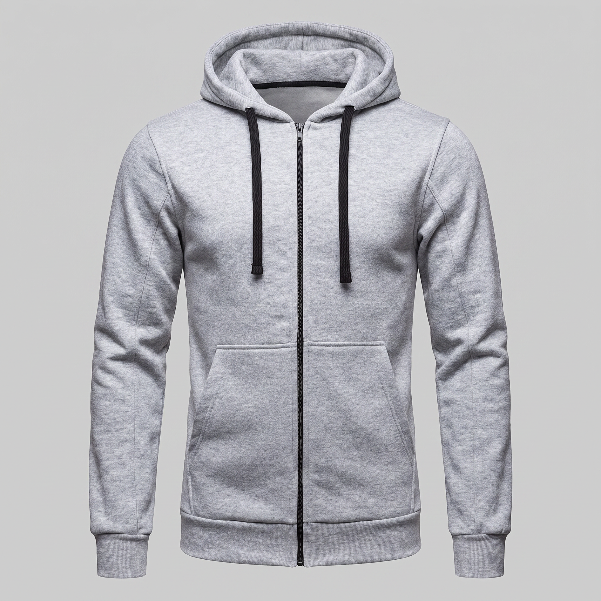 Gilet Uomo in Pile con Cappuccio Antivento Autunnale