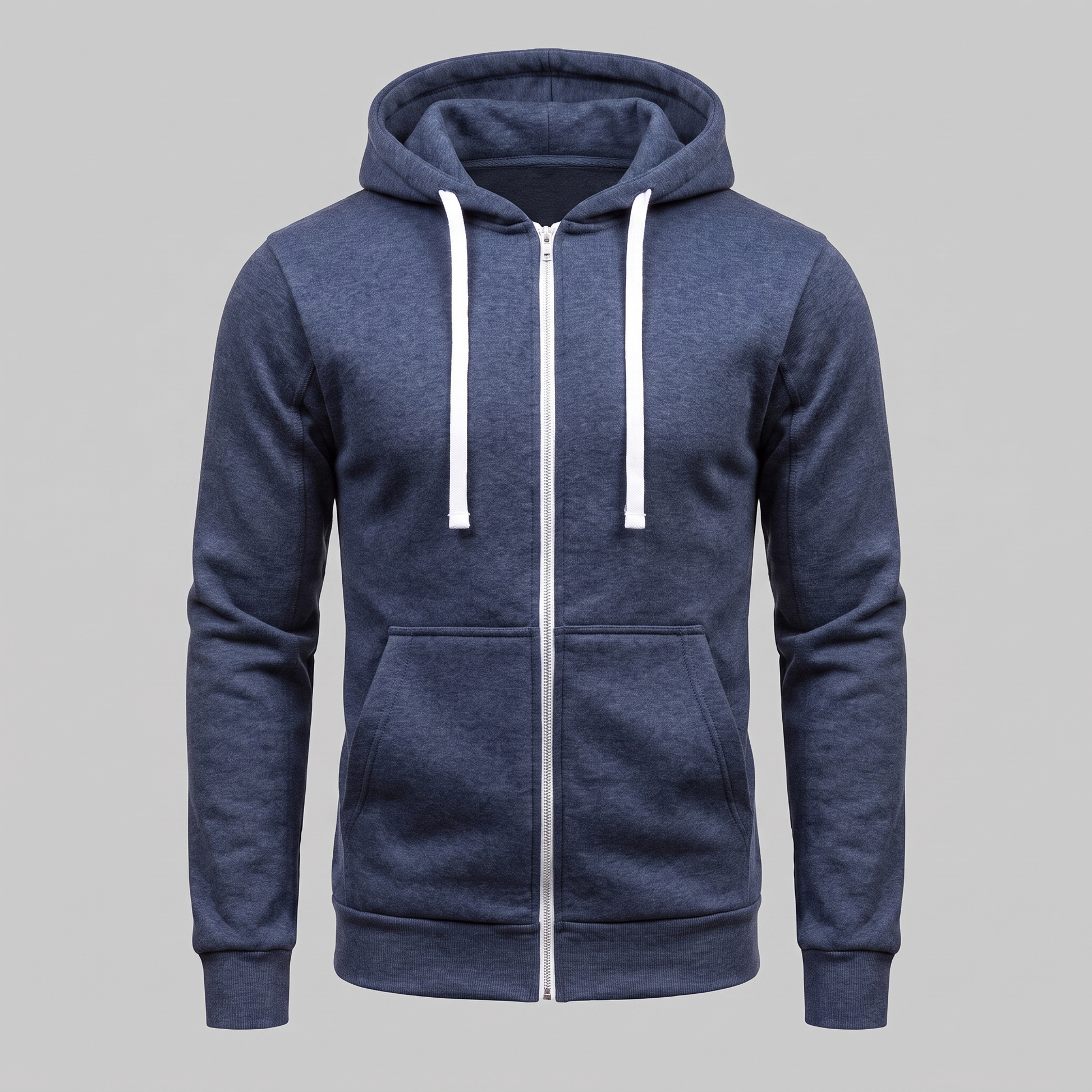 Gilet Uomo in Pile con Cappuccio Antivento Autunnale