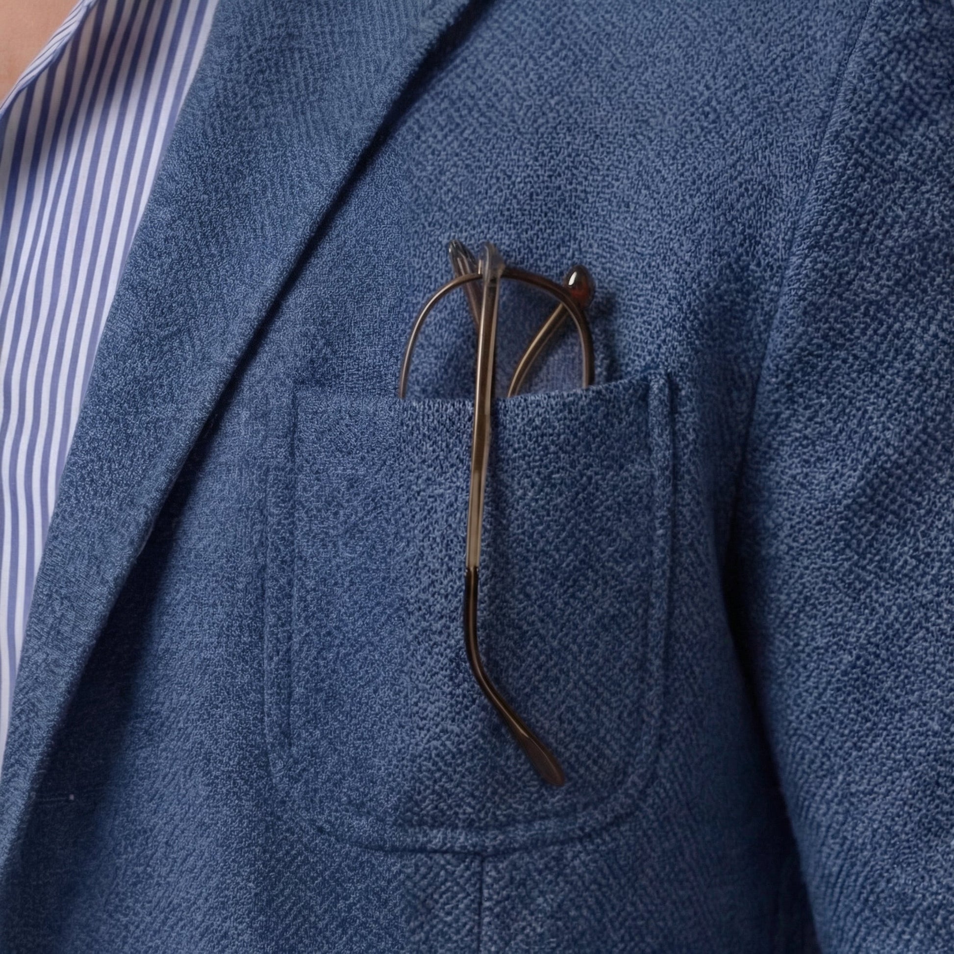 Blazer Uomo in Lino Casual Destrutturato Estivo