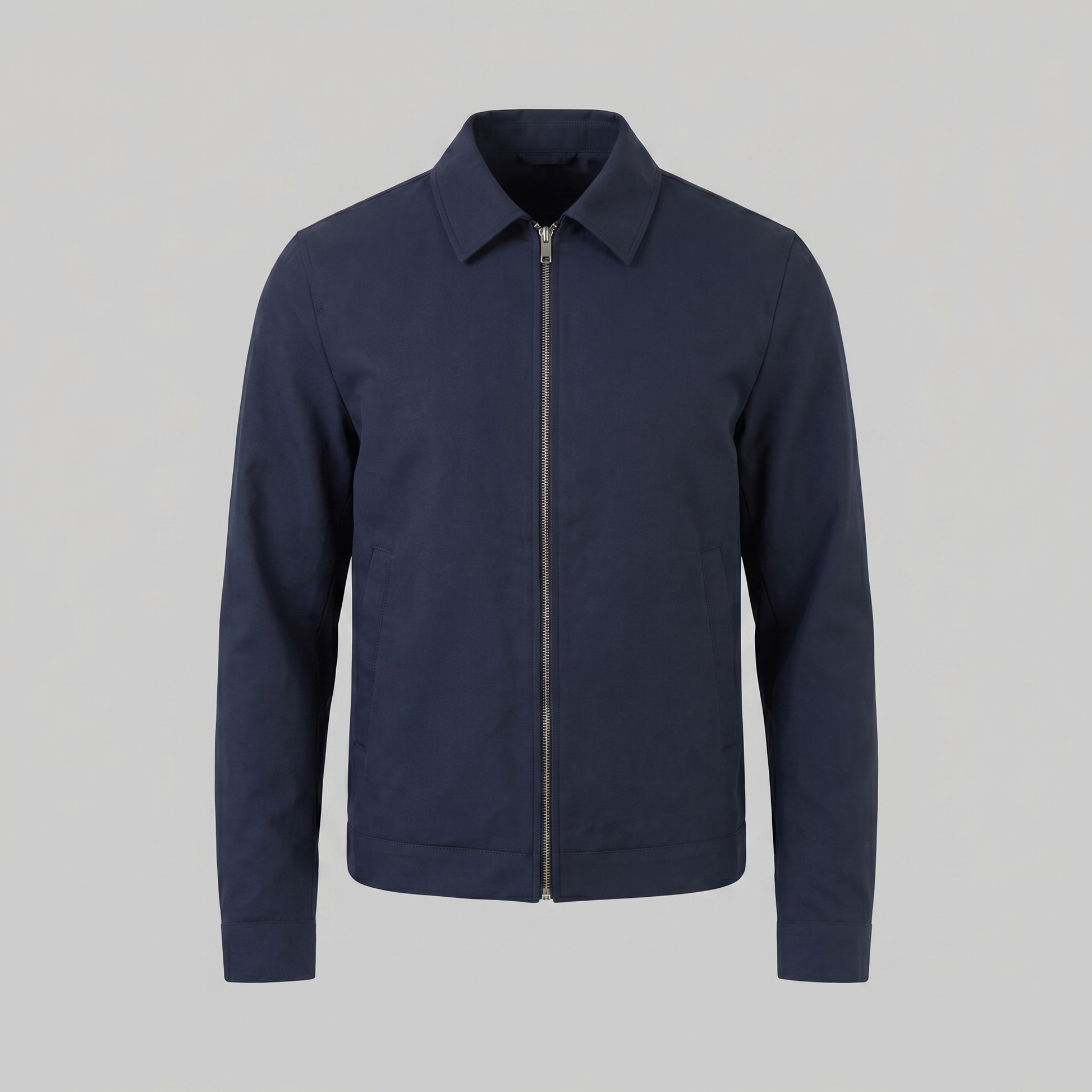 Giacca Uomo Mezza Stagione Slim con Colletto Classico