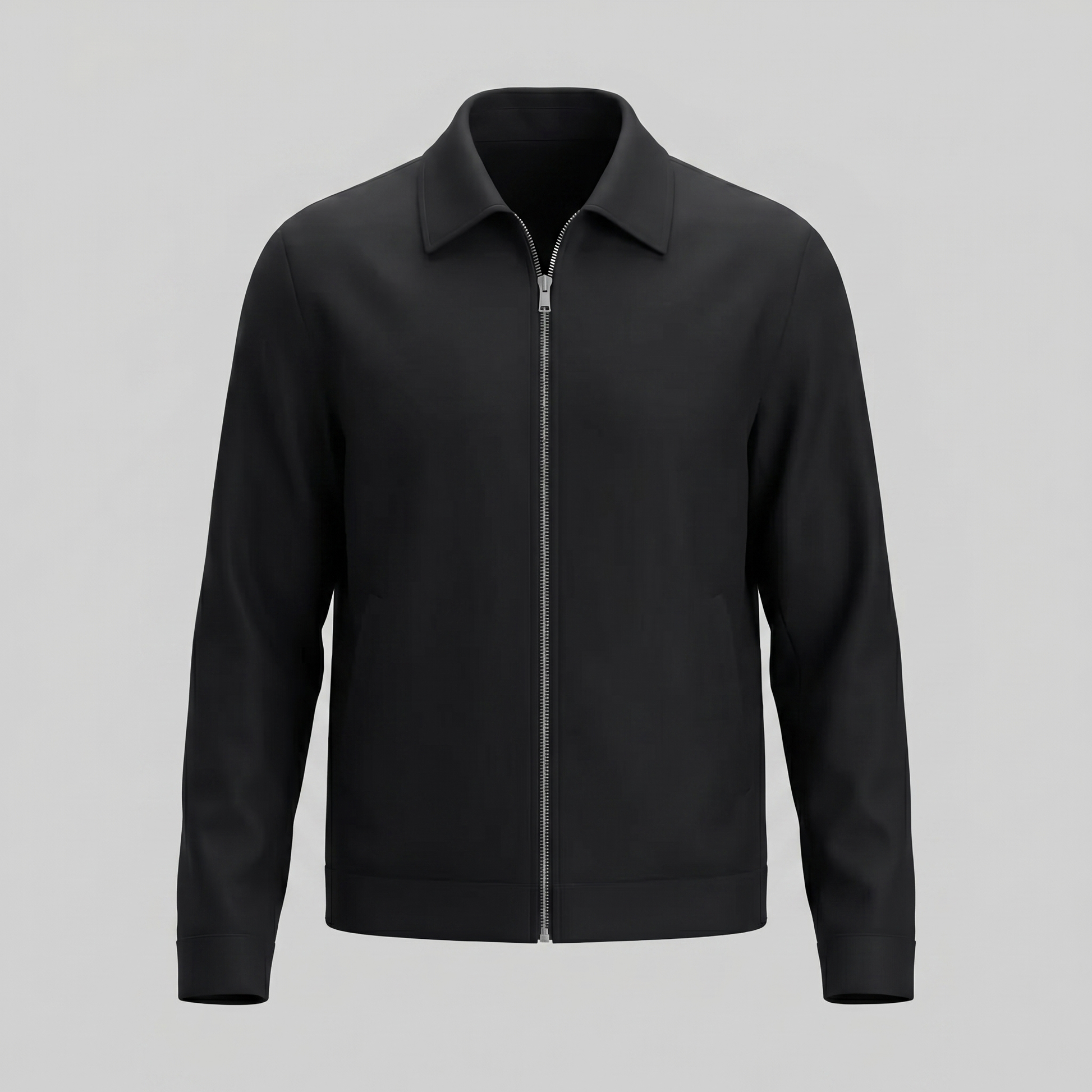 Giacca Uomo Mezza Stagione Slim con Colletto Classico