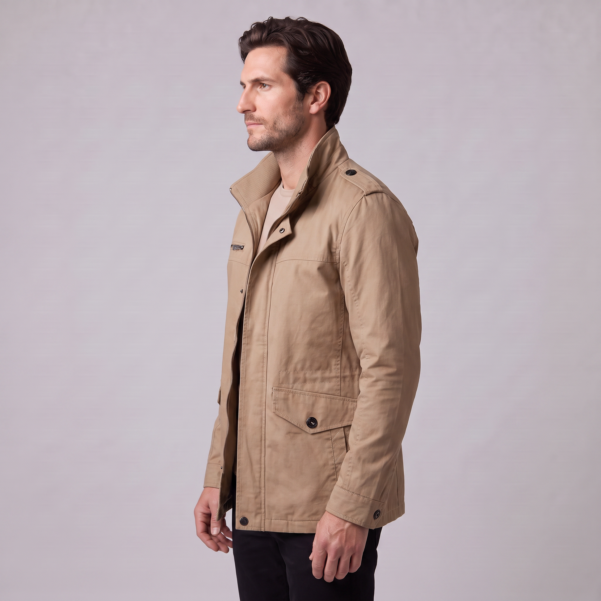 Giacca Uomo Imbottita Slim con Spalline Classica