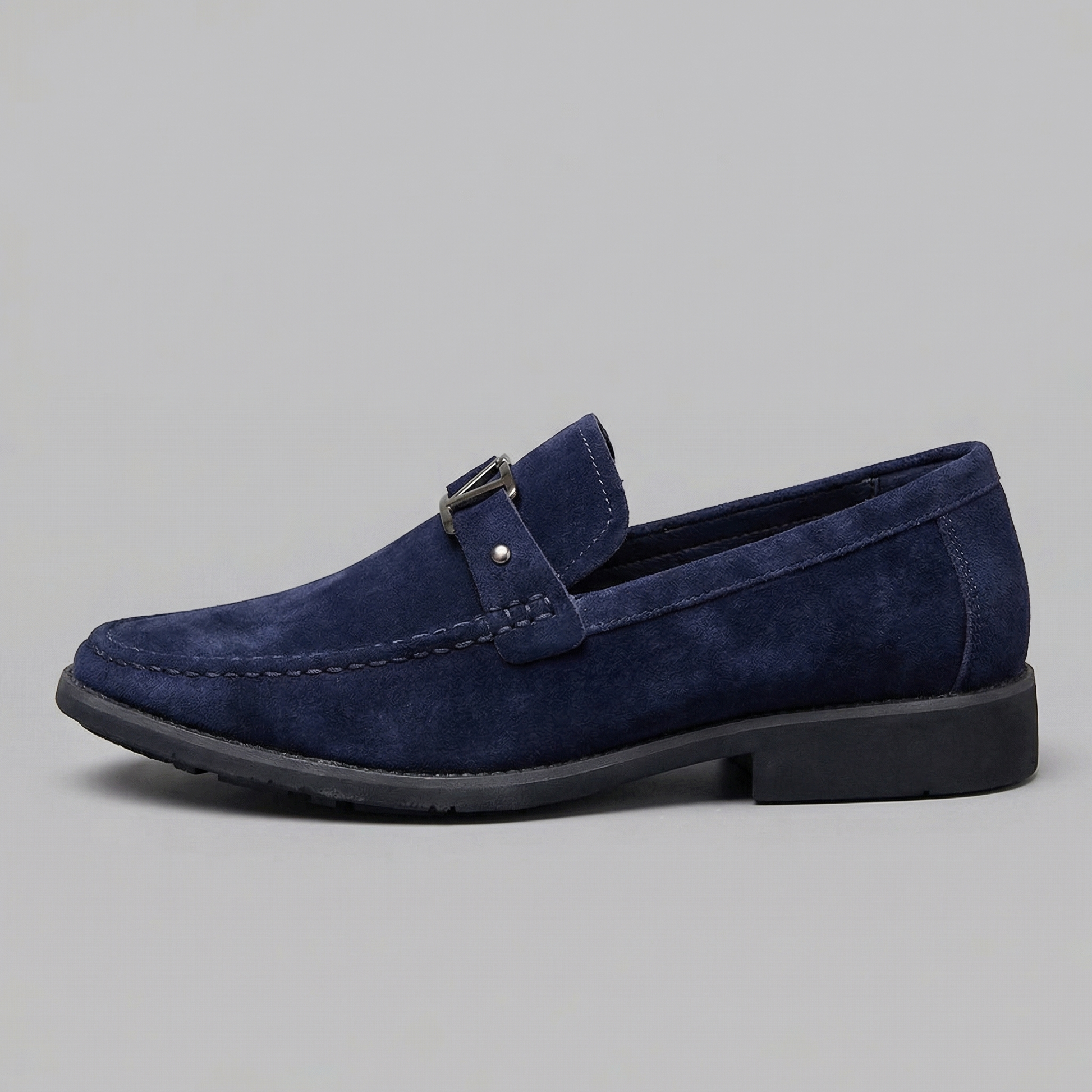 Mocassini Uomo Eleganti Business Effetto Camoscio