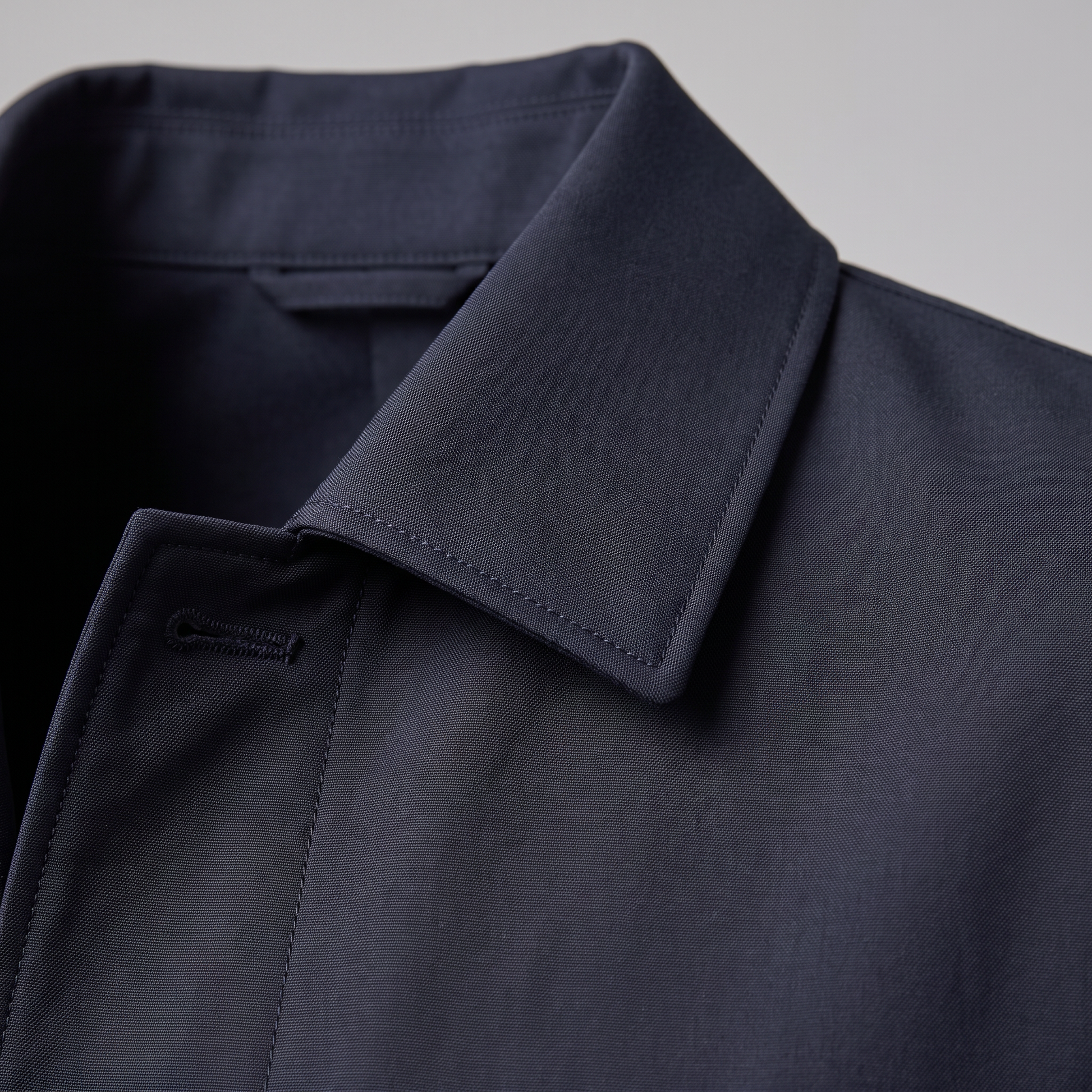Giacca Uomo Foderata in Pile con Colletto a Camicia