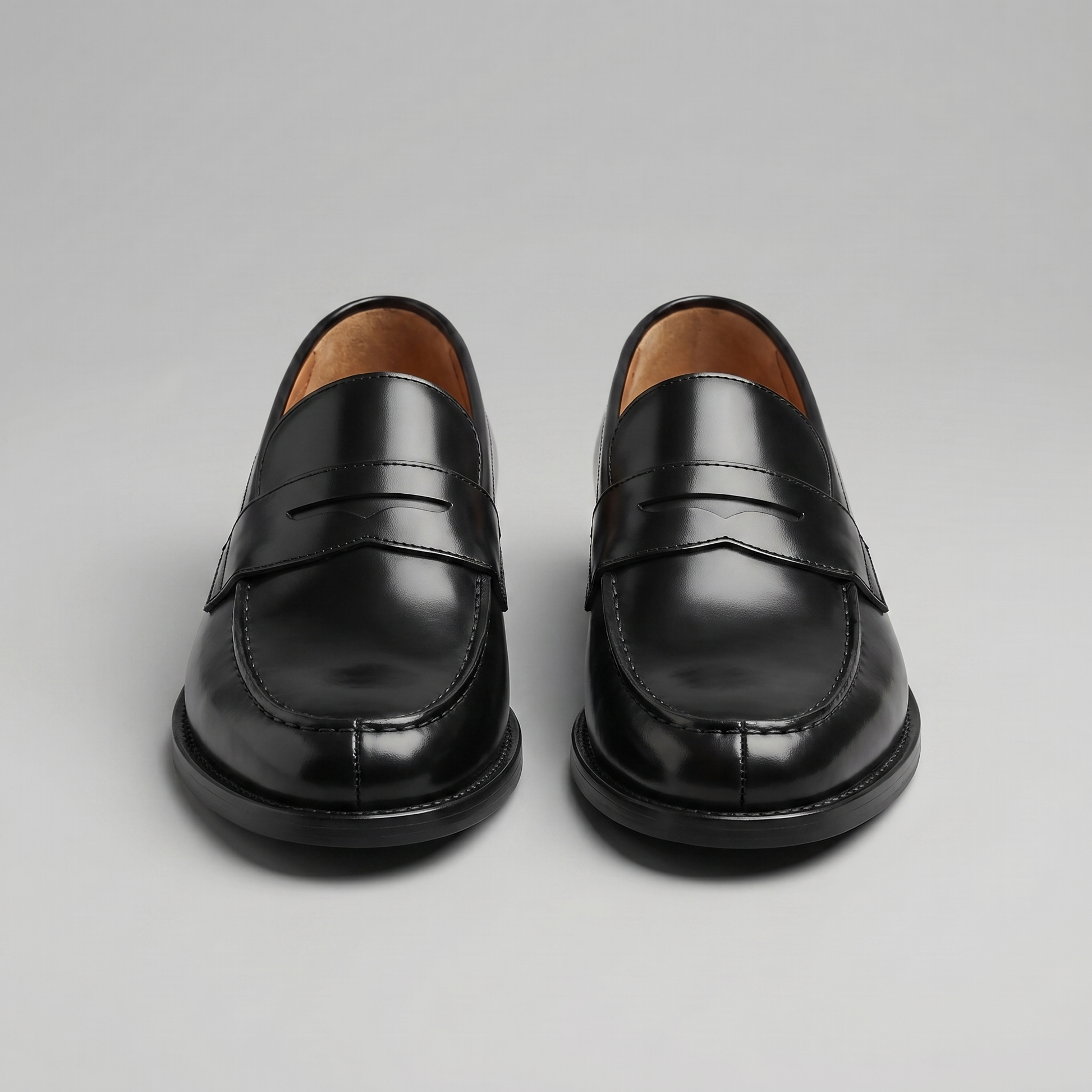 Mocassini Penny Uomo in Vera Pelle Suola in Gomma