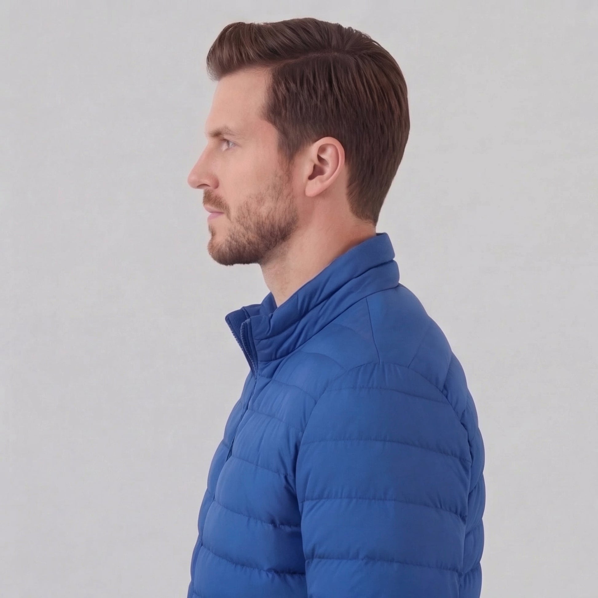 Giacca Uomo Trapuntata Leggera con Zip