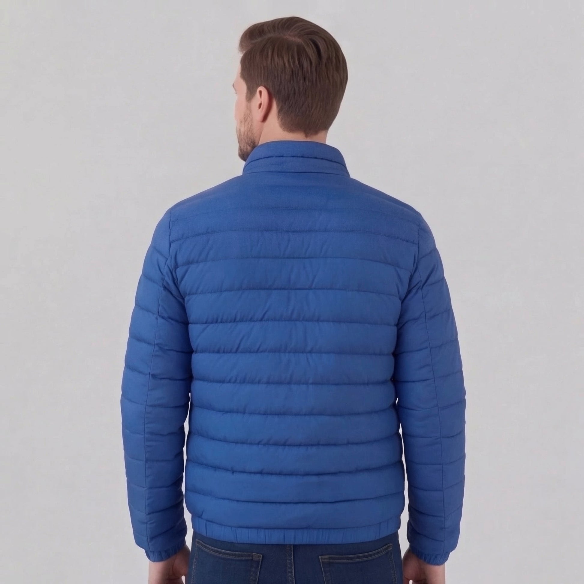 Giacca Uomo Trapuntata Leggera con Zip