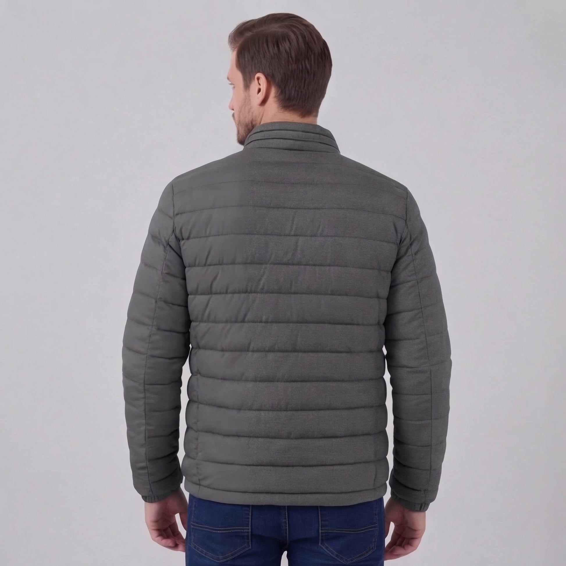 Giacca Uomo Trapuntata Leggera con Zip