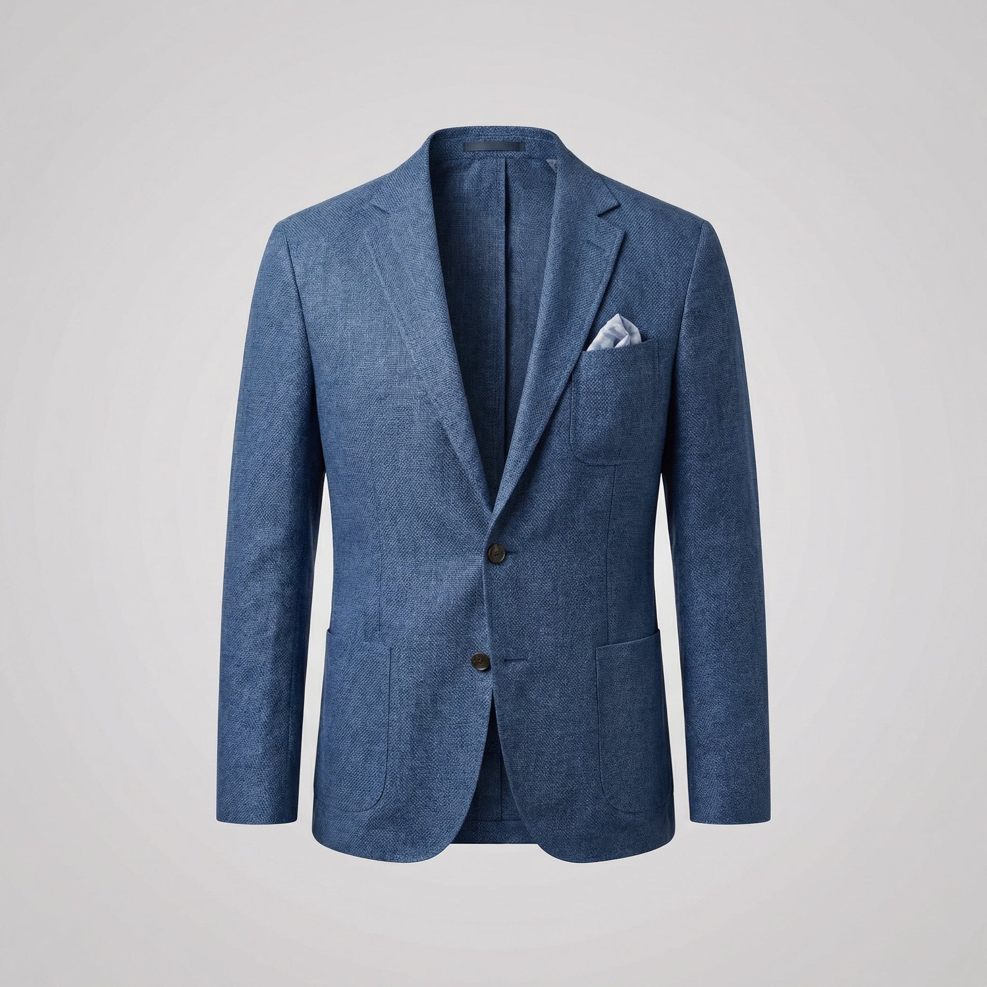 Blazer Uomo in Lino Casual Destrutturato Estivo