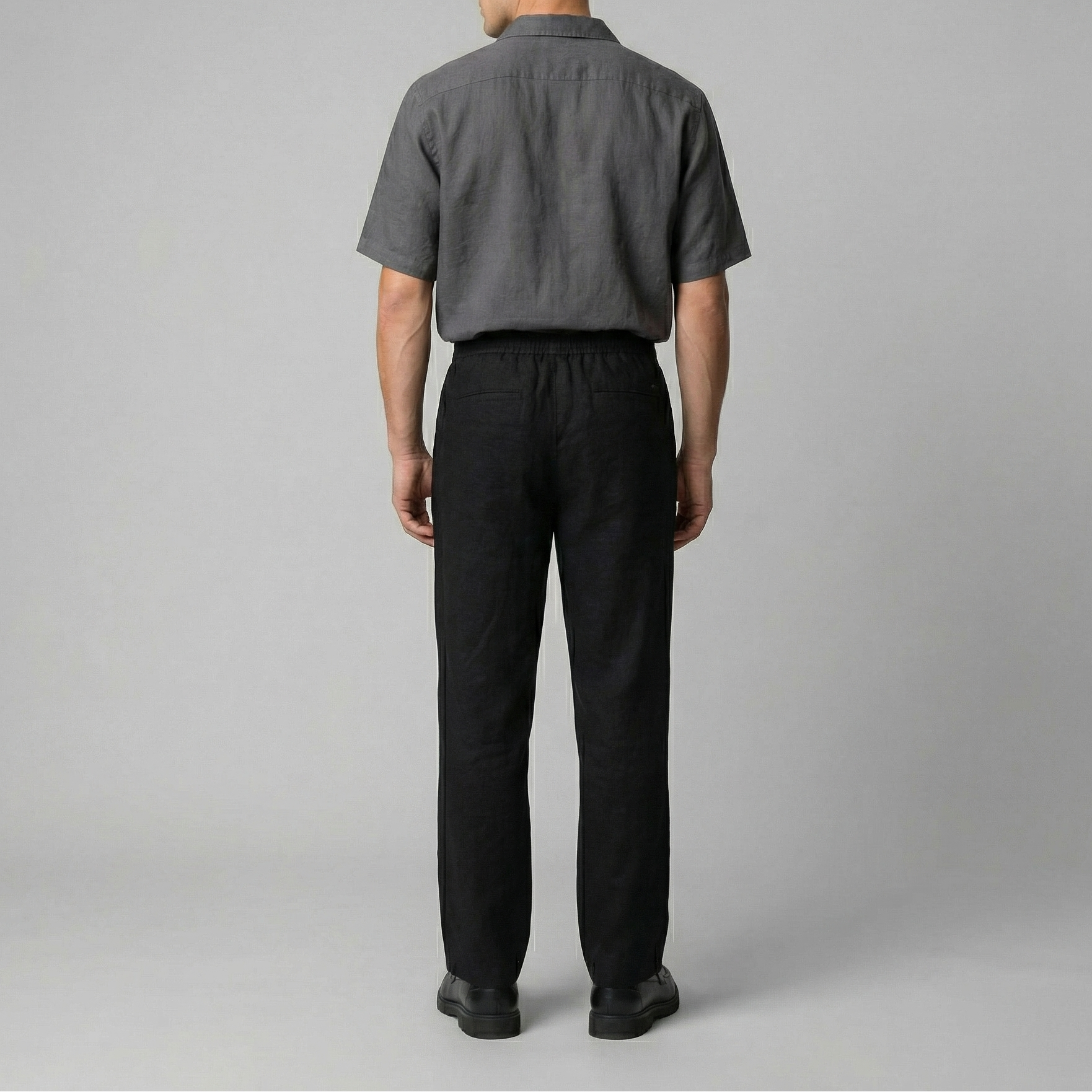 Pantaloni Uomo in Lino Slim Fit Leggeri