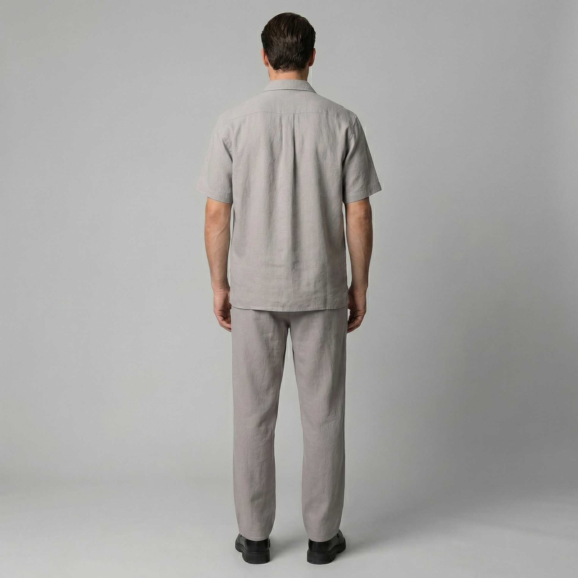 Pantaloni Uomo in Lino Slim Fit Leggeri