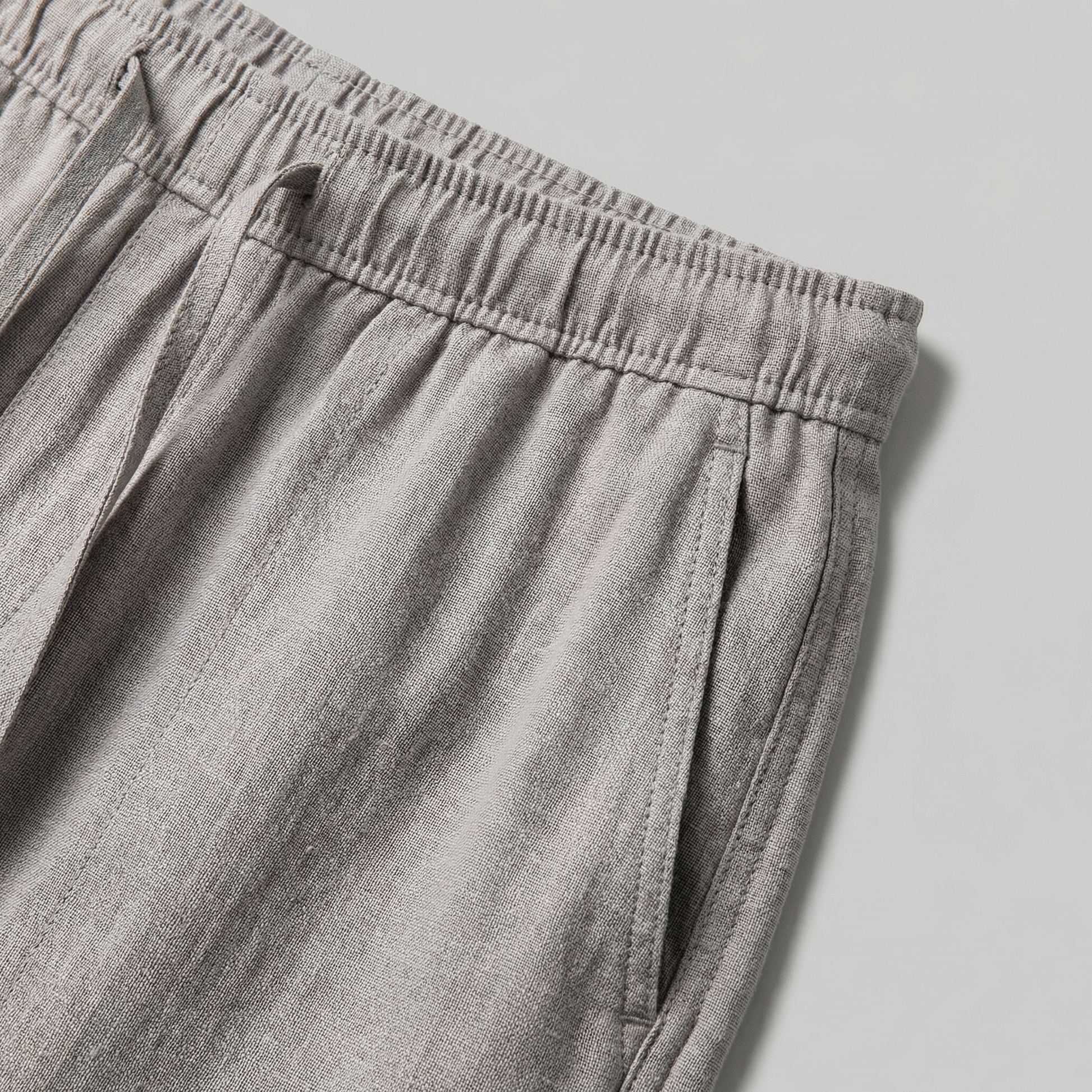 Pantaloni Uomo in Lino Slim Fit Leggeri