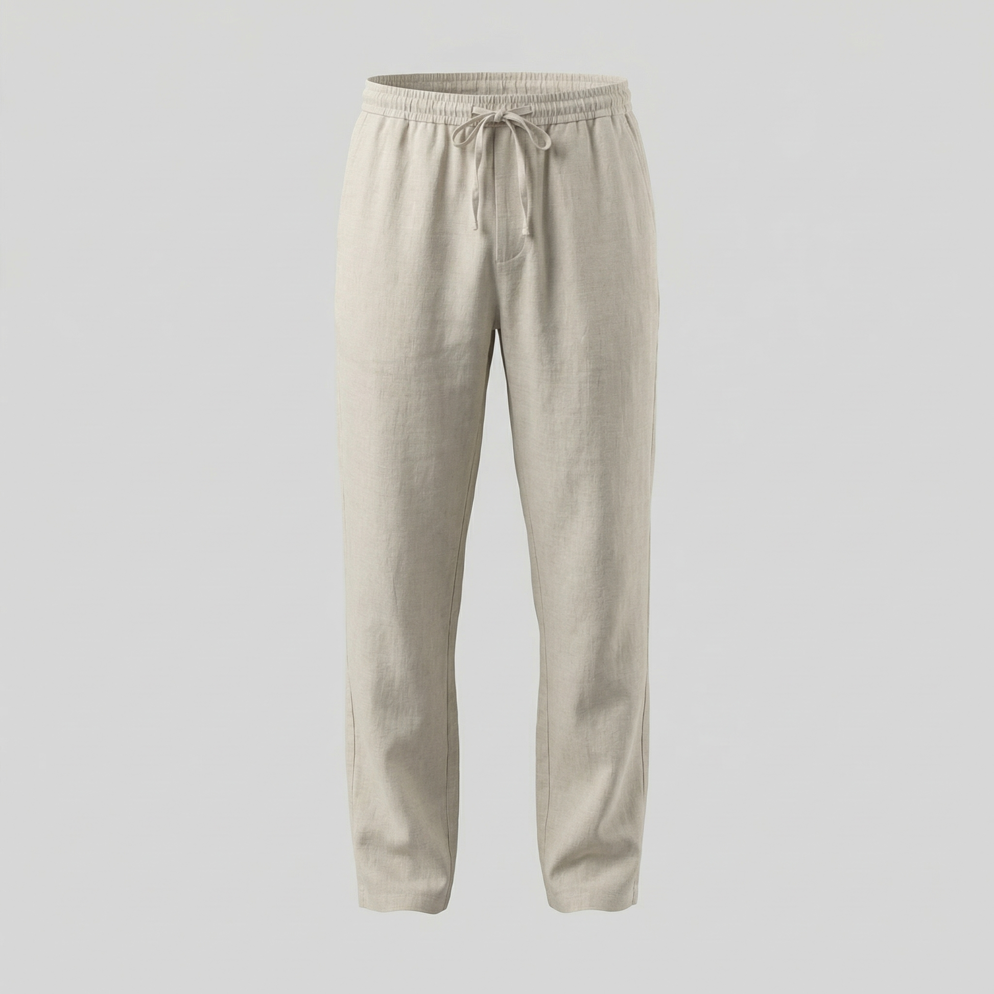 Pantaloni Uomo in Lino Slim Fit Leggeri