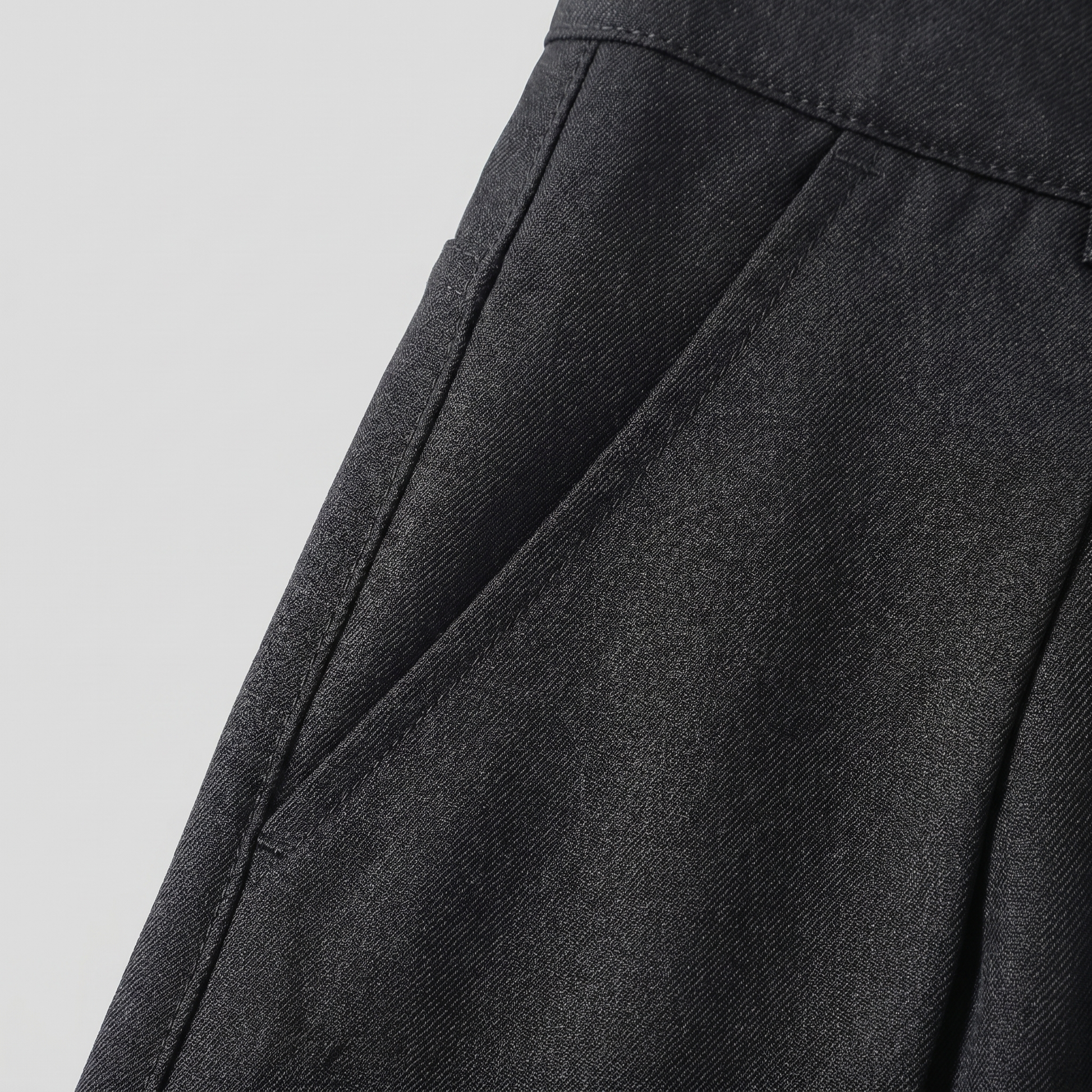 Pantaloni Uomo Sartoriali Gamba Ampia con Pince