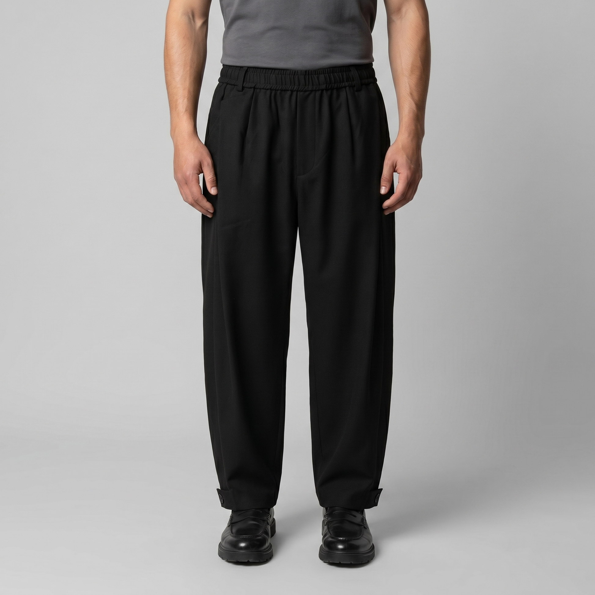 Pantaloni Uomo Affusolati con Coulisse Smart Casual