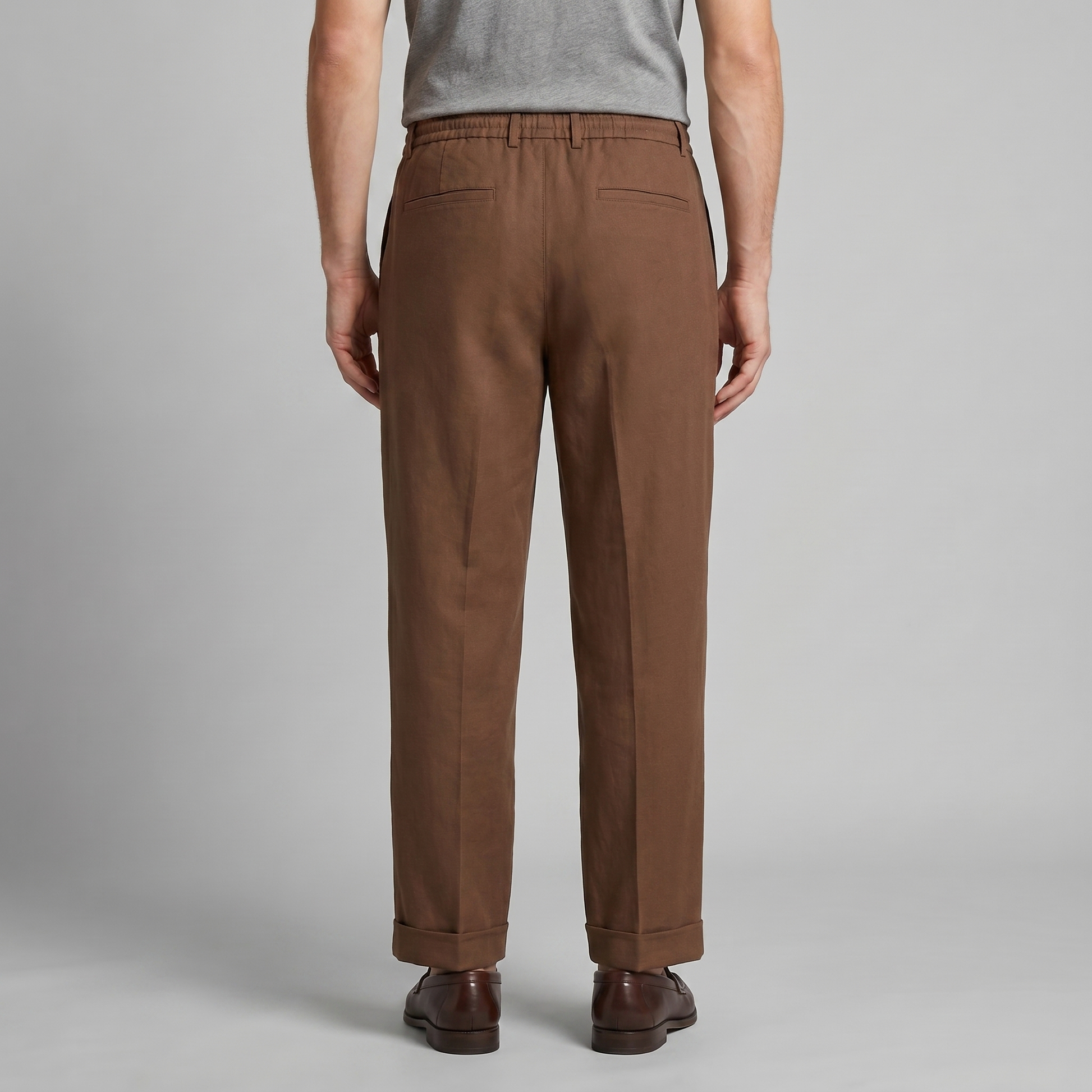 Pantaloni Uomo Affusolati con Coulisse Smart Casual