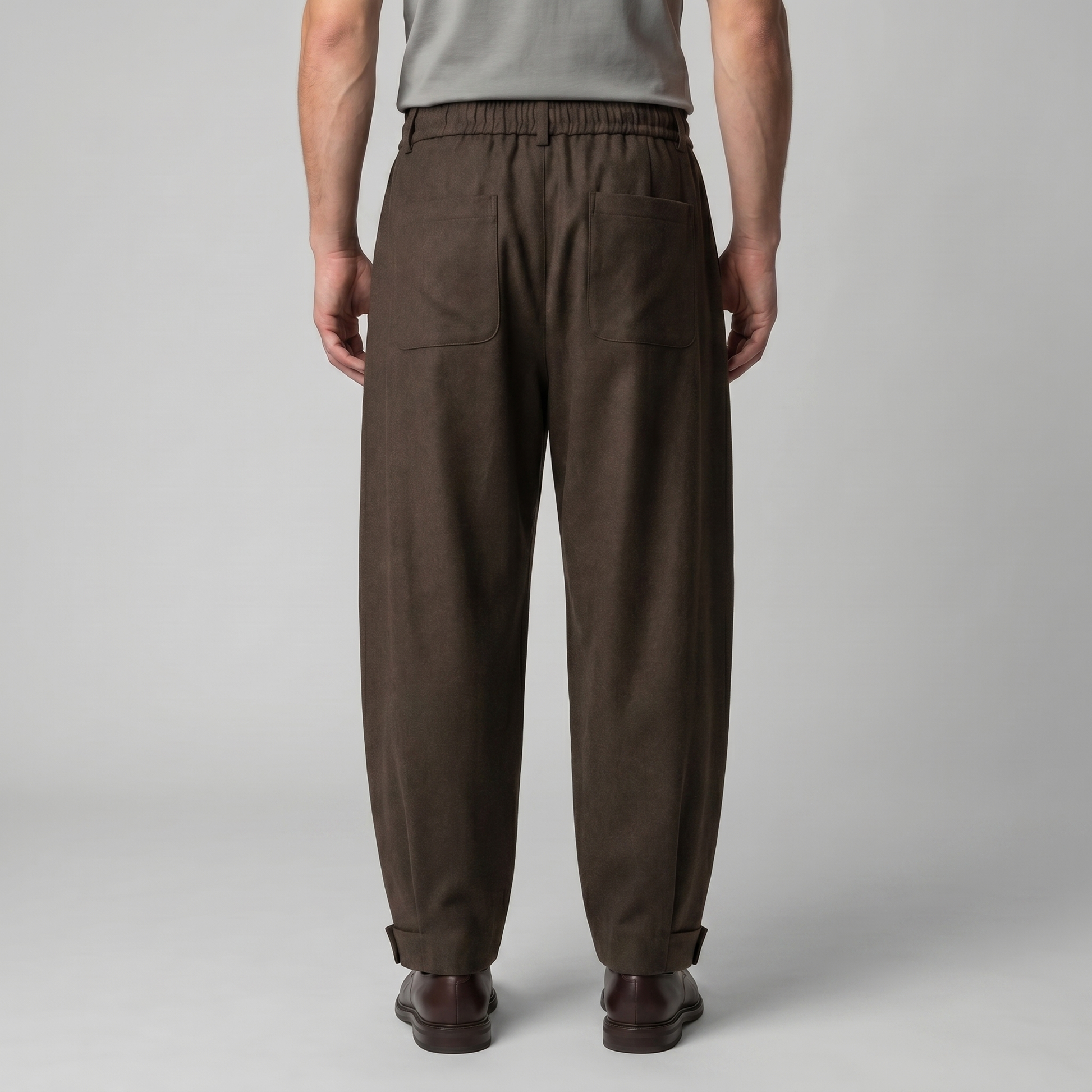 Pantaloni Uomo Affusolati con Coulisse Smart Casual