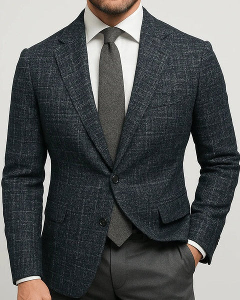 Aurazio Blazer Sartoriale Strutturato per Uomo