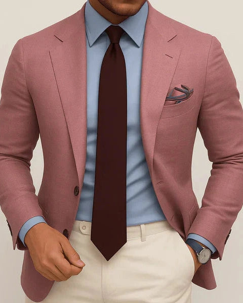 Aurazio Blazer Sartoriale Strutturato per Uomo