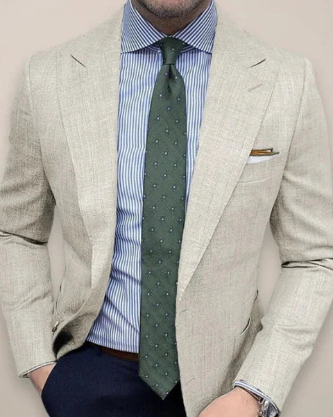 Aurazio Blazer in tessuto testurizzato da uomo