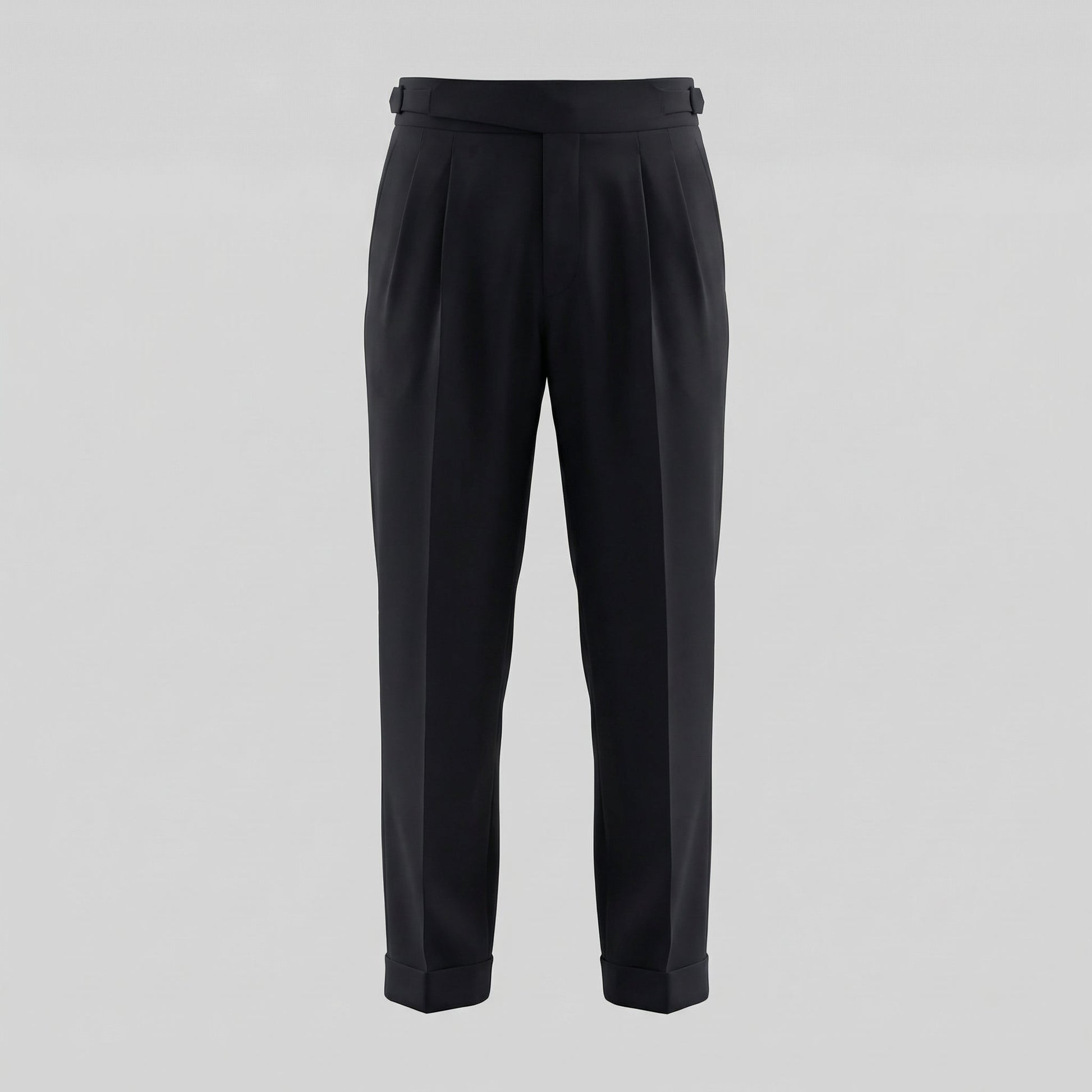 Pantaloni Uomo Sartoriali con Pince Gamba Dritta