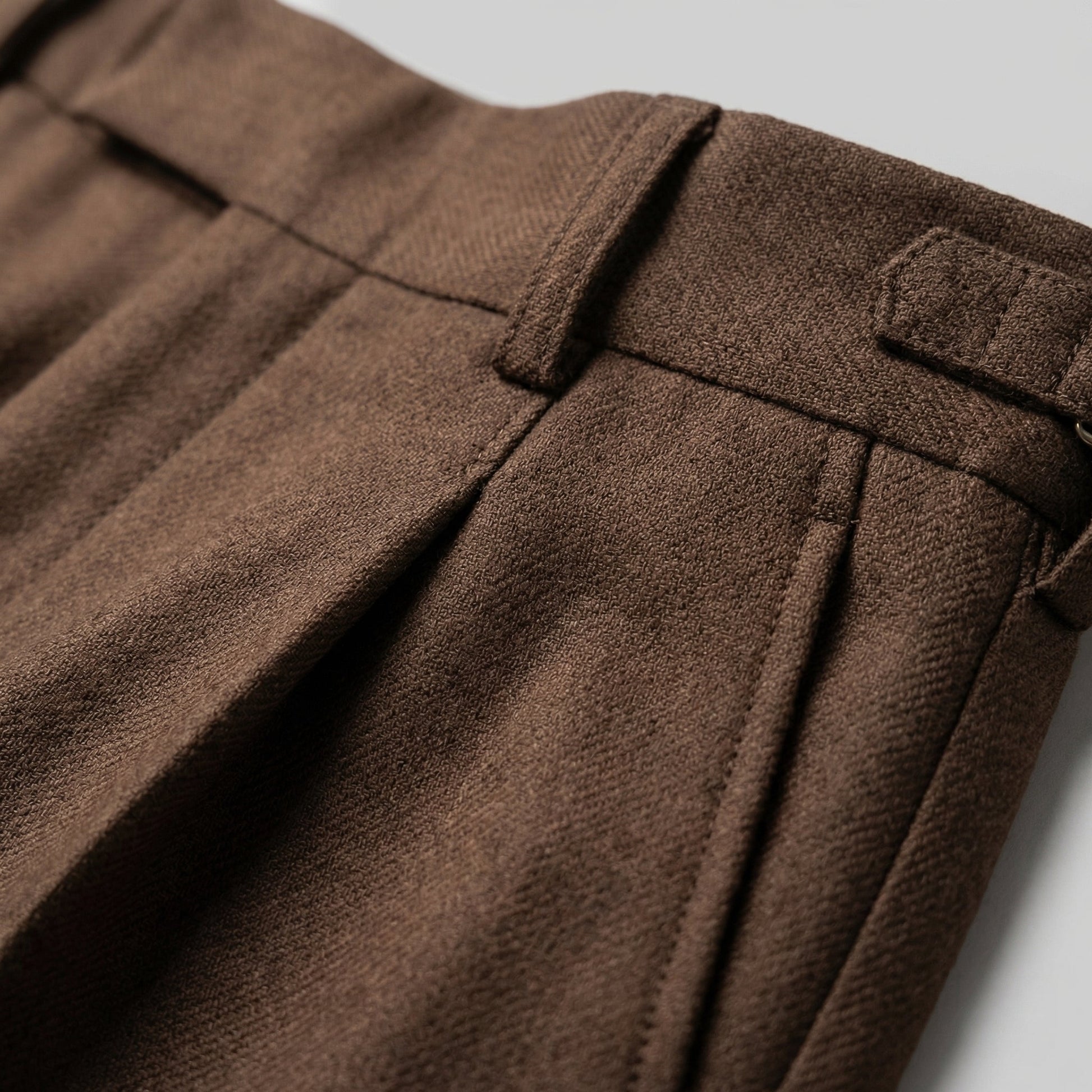 Pantaloni Uomo Sartoriali con Pince Gamba Dritta